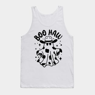 Boo Haw Cowboy Ghost Halloween Tank Top